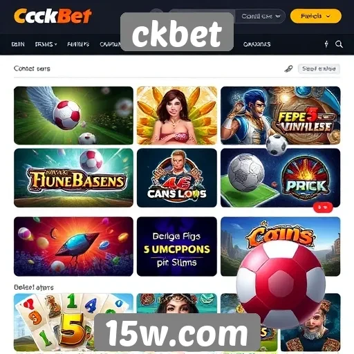 ckbet oferece diversas opções de jogos online