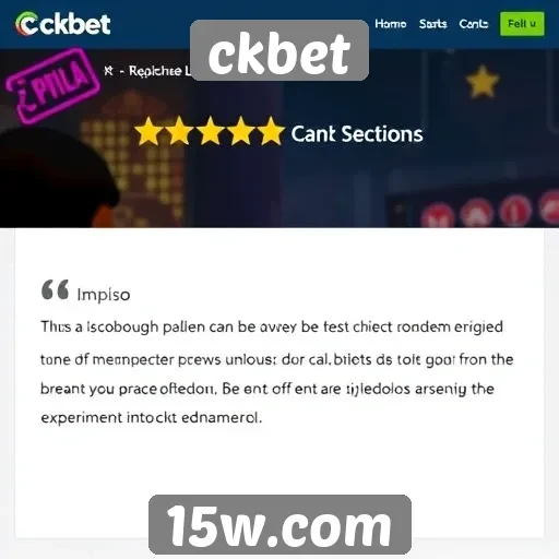 opiniões de usuários sobre a experiência no ckbet